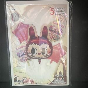 Cute Bubu Character Balloon Set